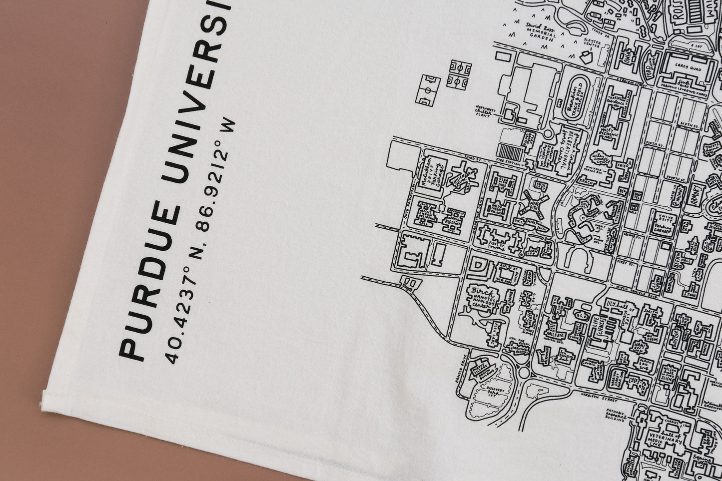 Purdue University Tea Towel