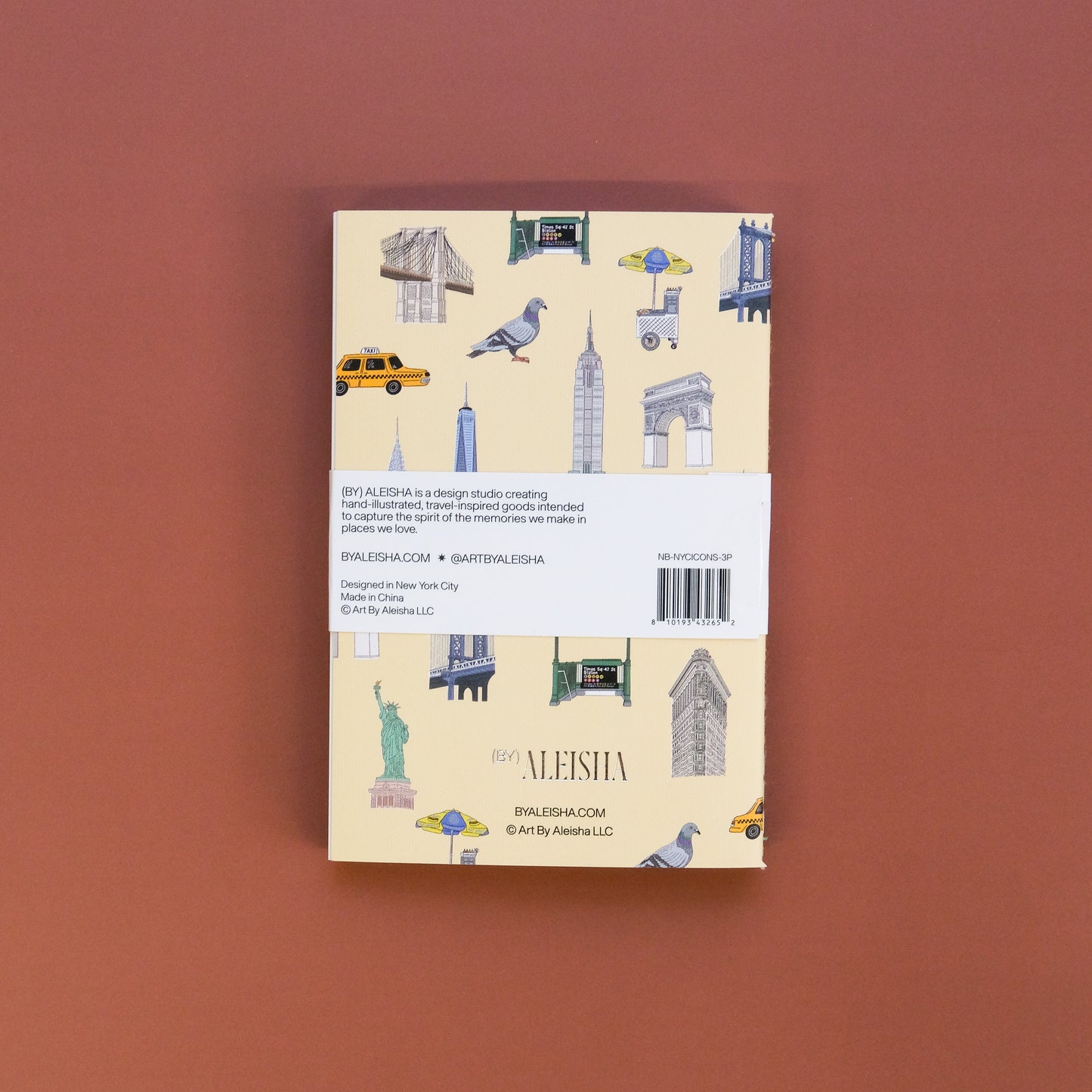 New York City Icon Notebooks (Set of 3)