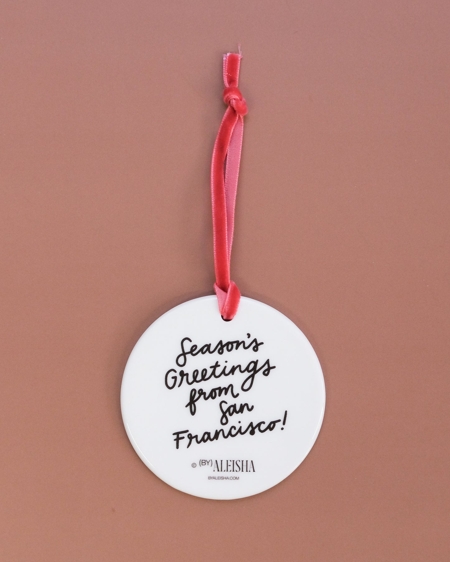 San Francisco Landmarks Ornament