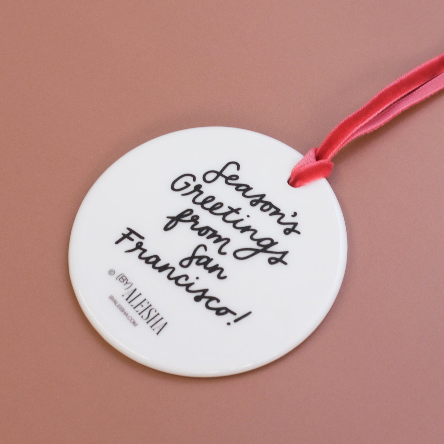 San Francisco Landmarks Ornament
