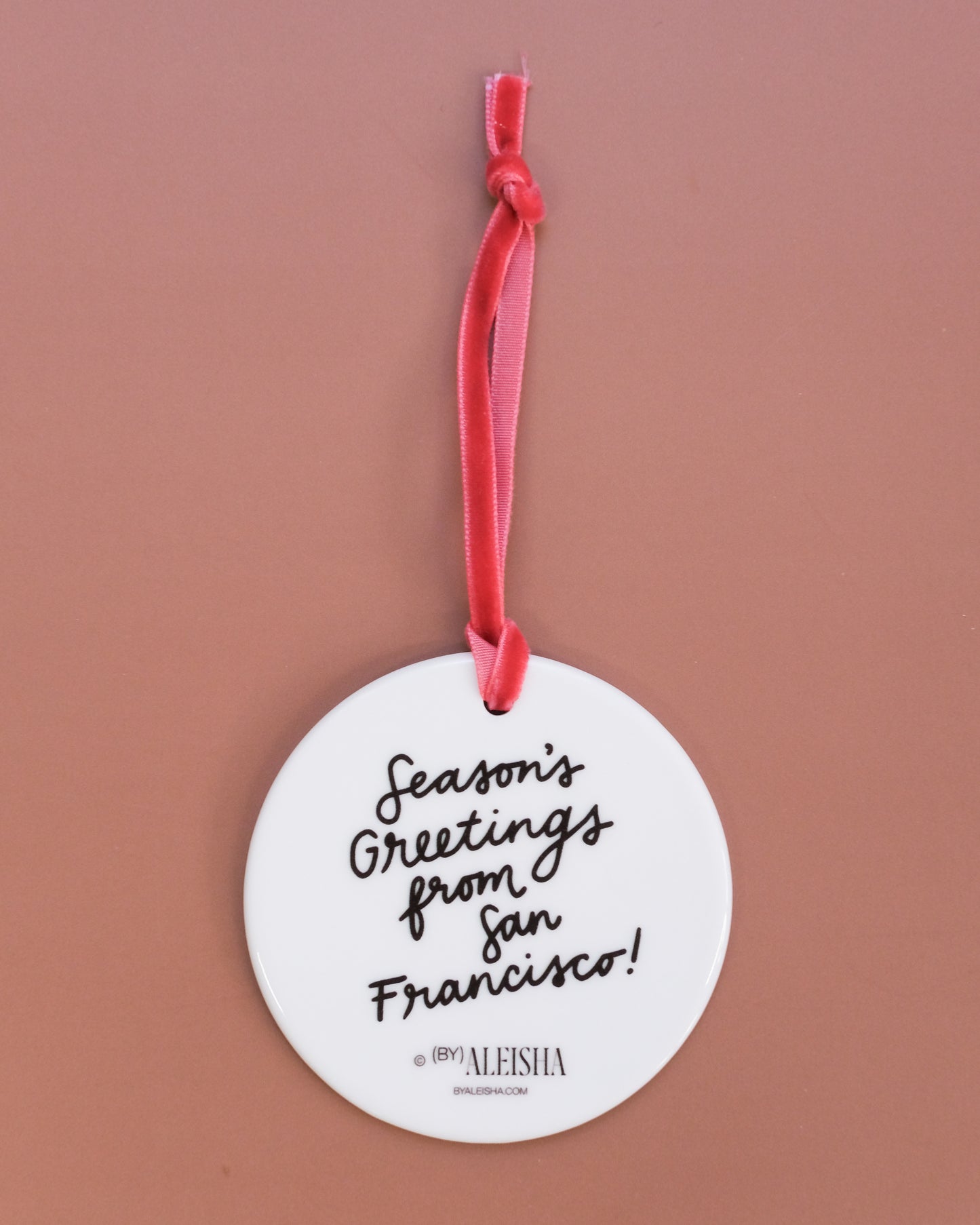 San Francisco Landmarks Ornament