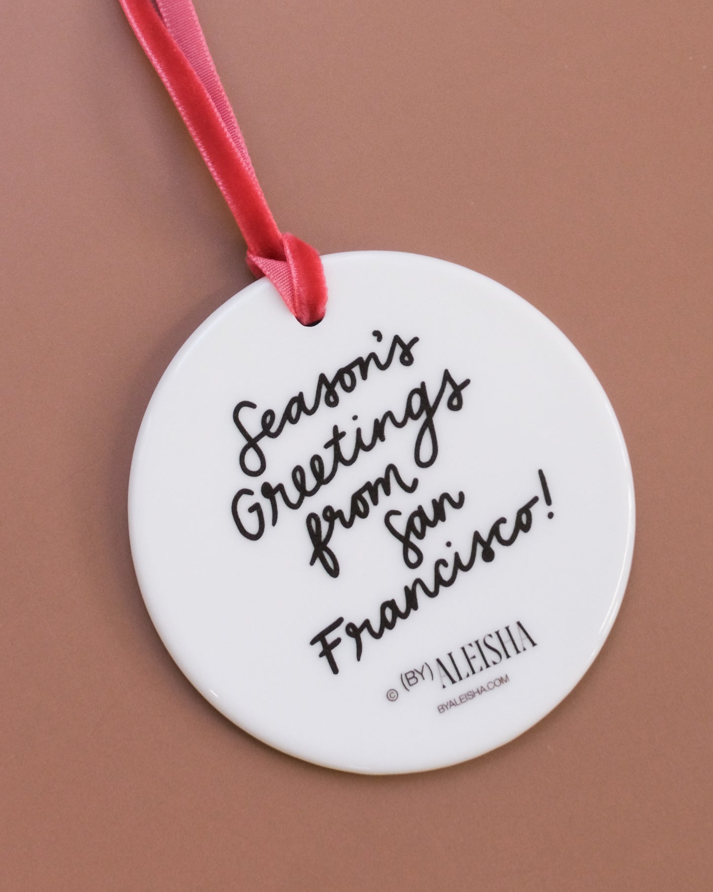 San Francisco Landmarks Ornament