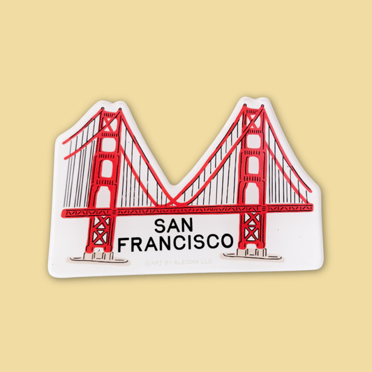 Golden Gate Bridge Acrylic Magnet