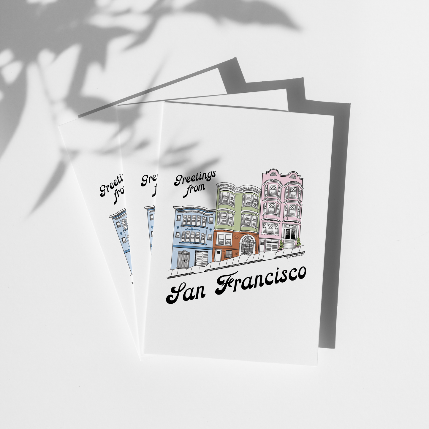 Home Sweet San Francisco Greeting Card