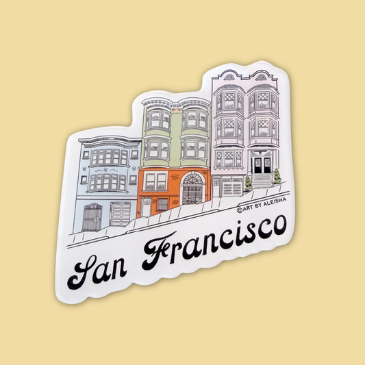 Home Sweet San Francisco Acrylic Magnet