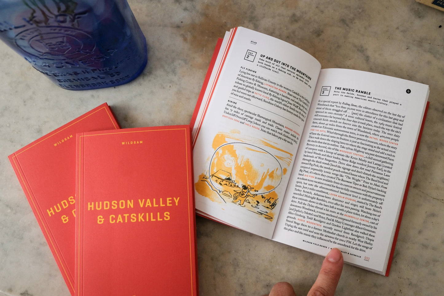 Hudson Valley & Catskills Field Guide Book