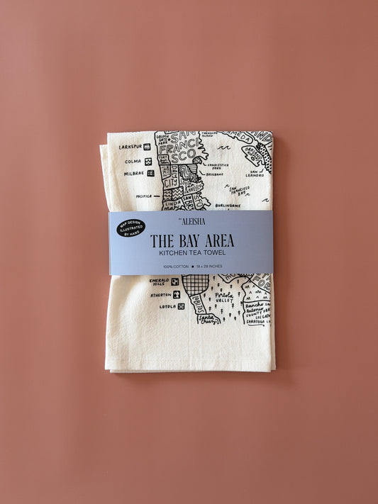 Bay Area Tea Towel