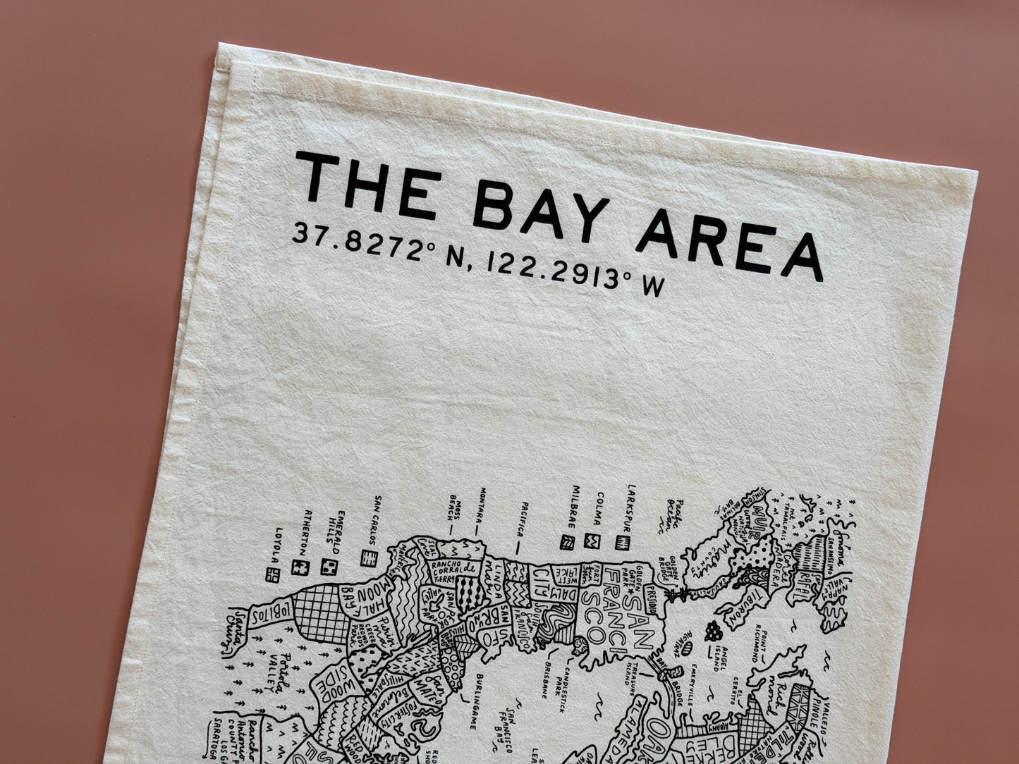Bay Area Tea Towel