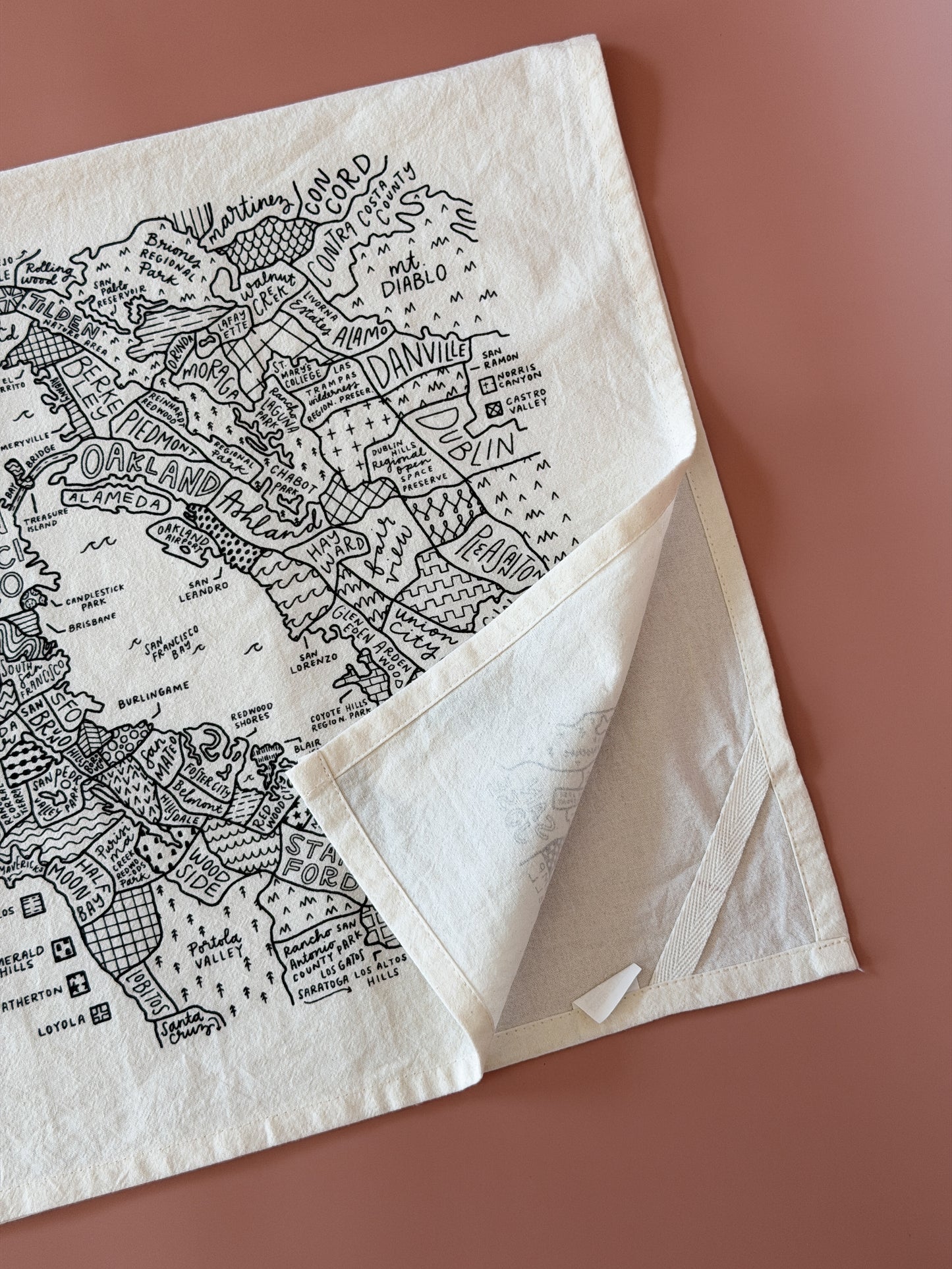 Bay Area Tea Towel