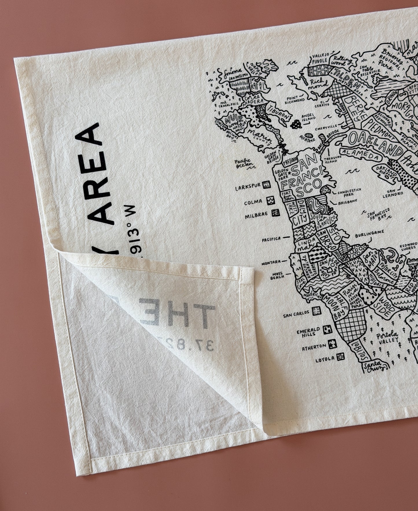 Bay Area Tea Towel