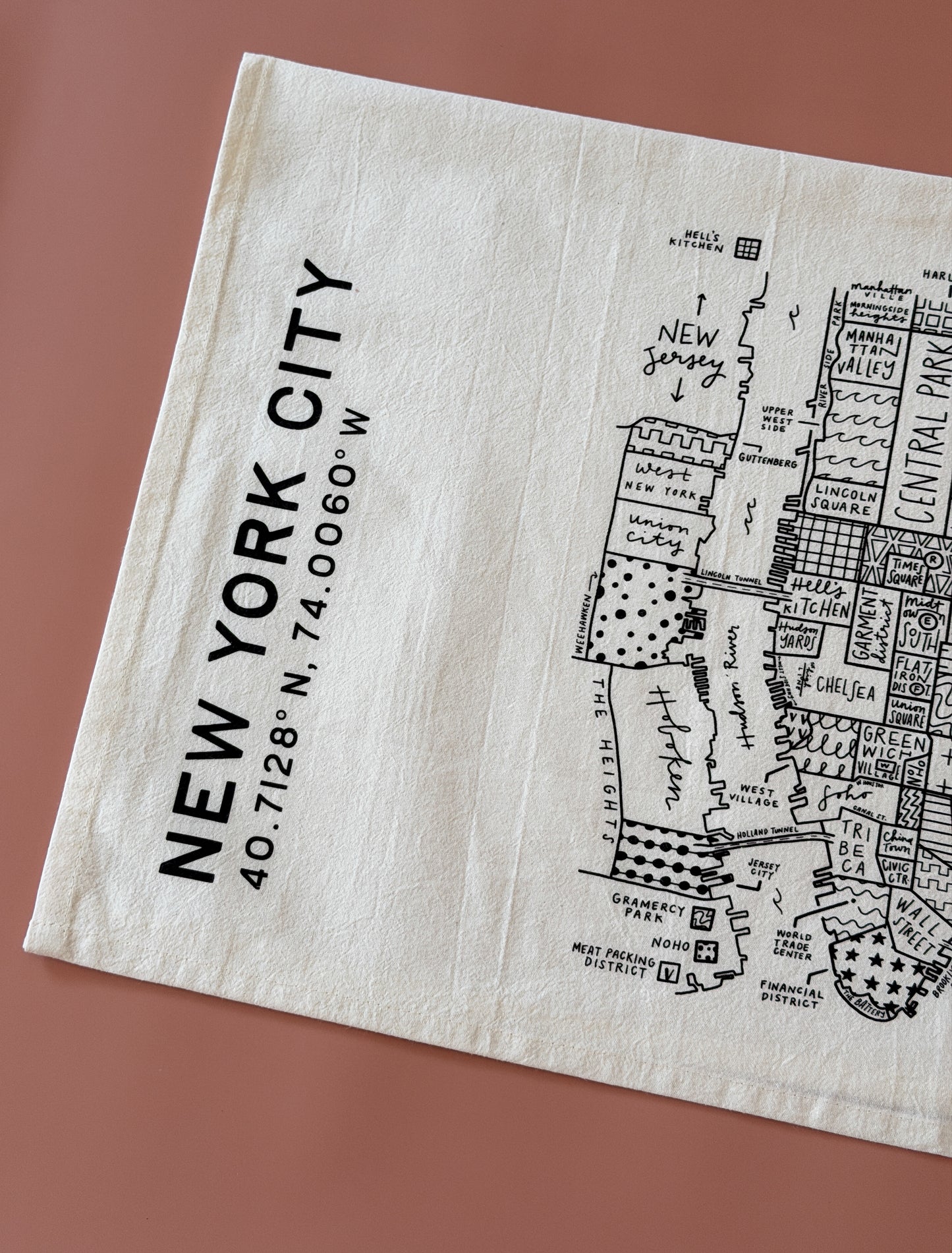 New York City Tea Towel