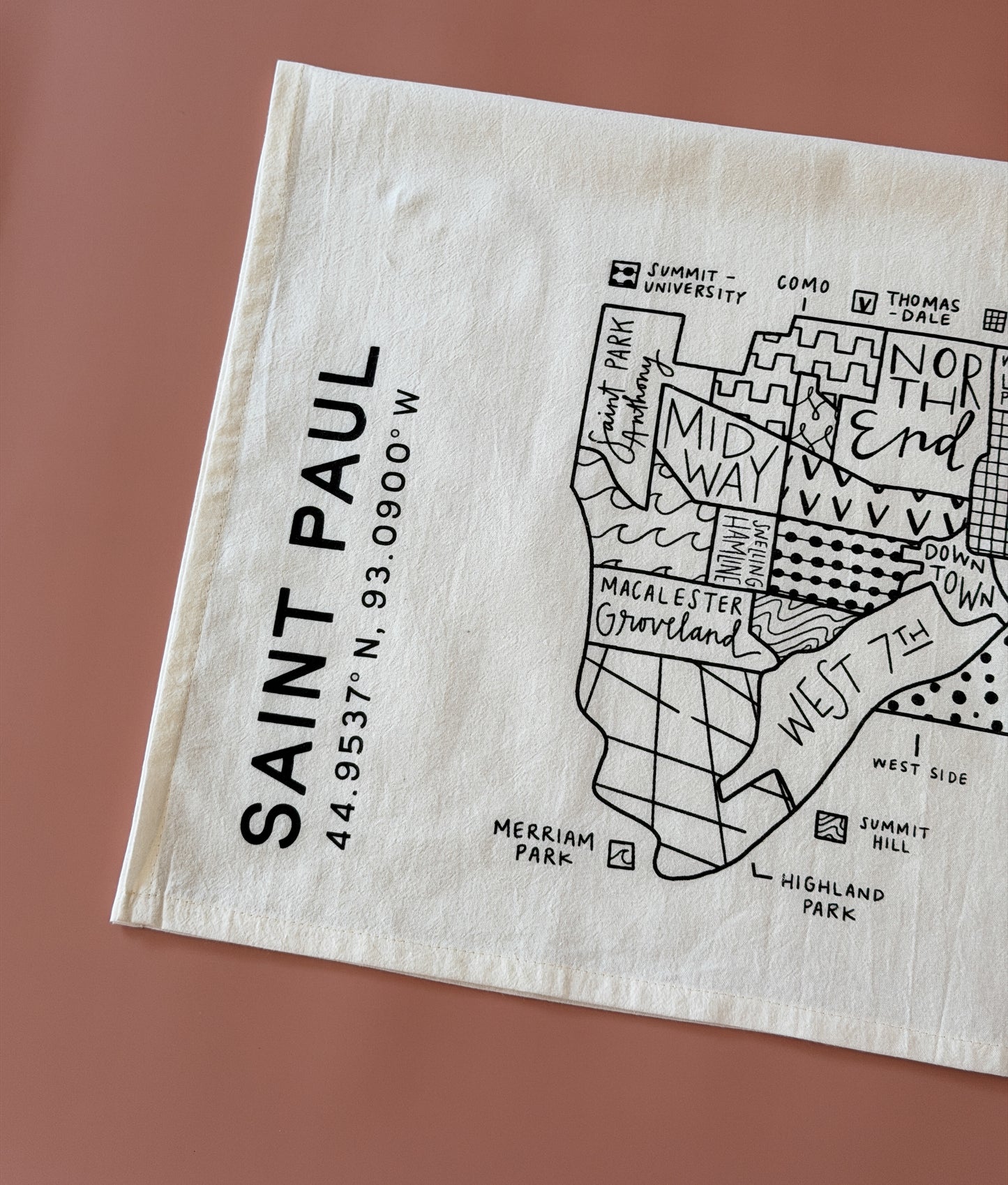 St. Paul Tea Towel