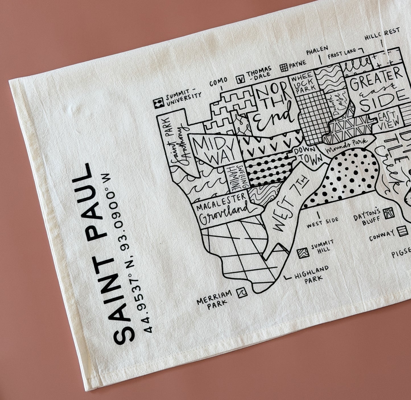 St. Paul Tea Towel