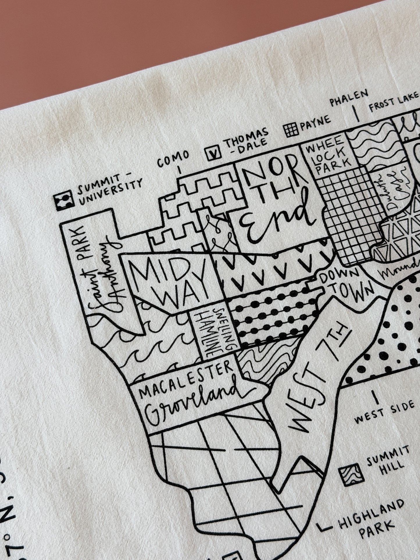 St. Paul Tea Towel