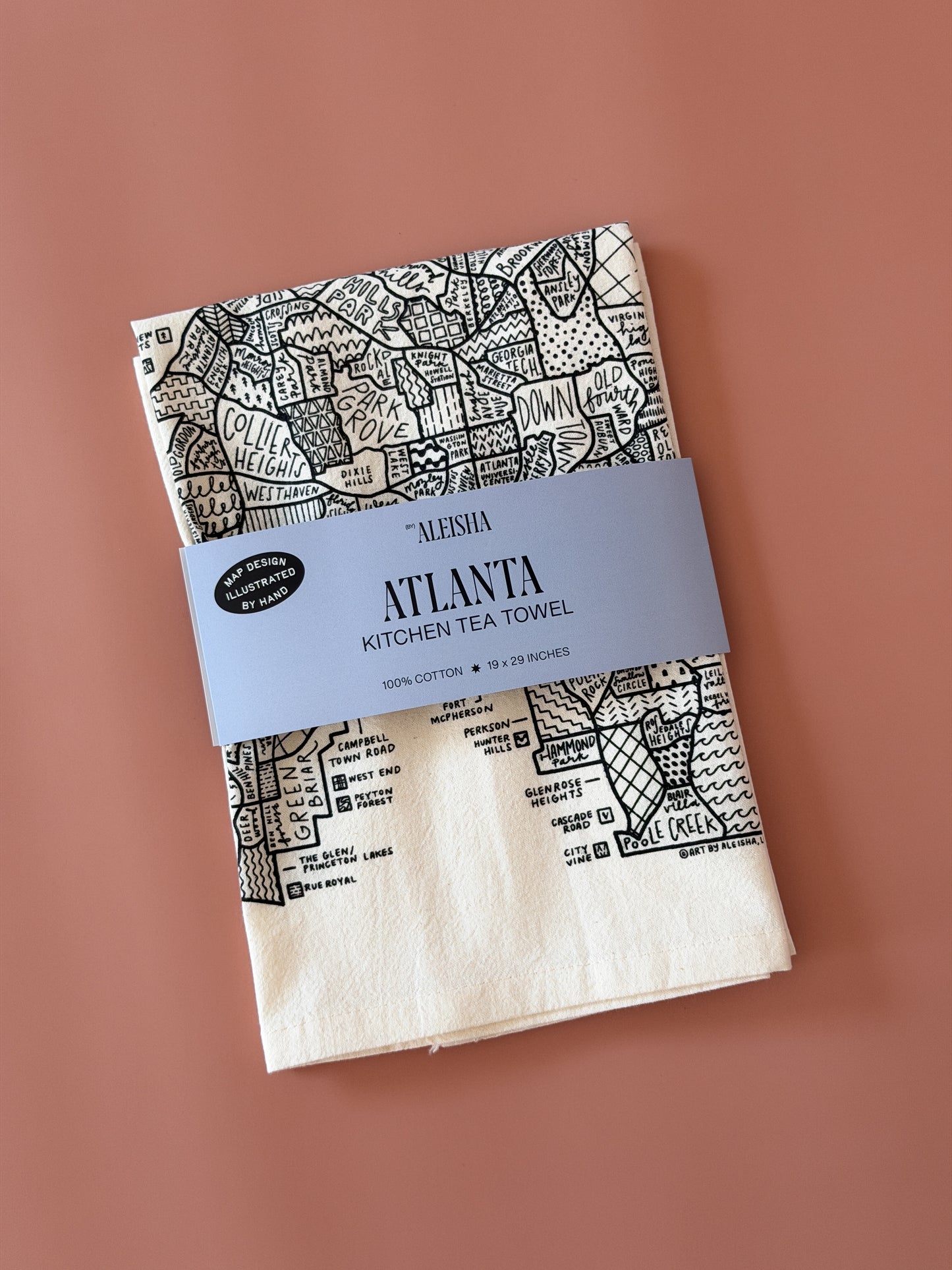 Atlanta Tea Towel