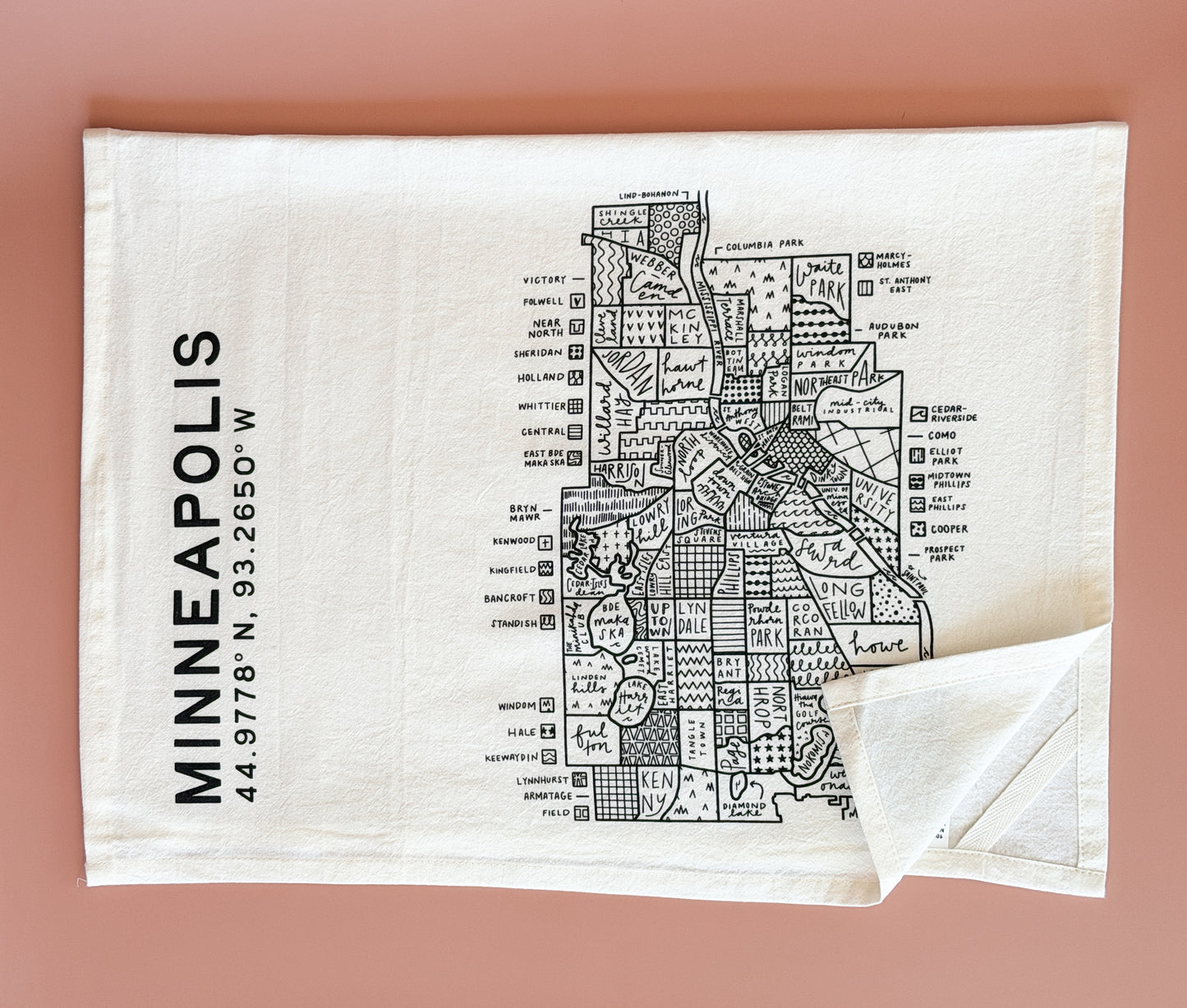 Minneapolis Tea Towel