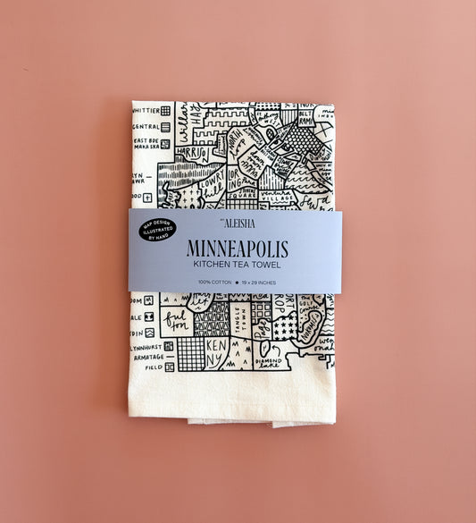 Minneapolis Tea Towel