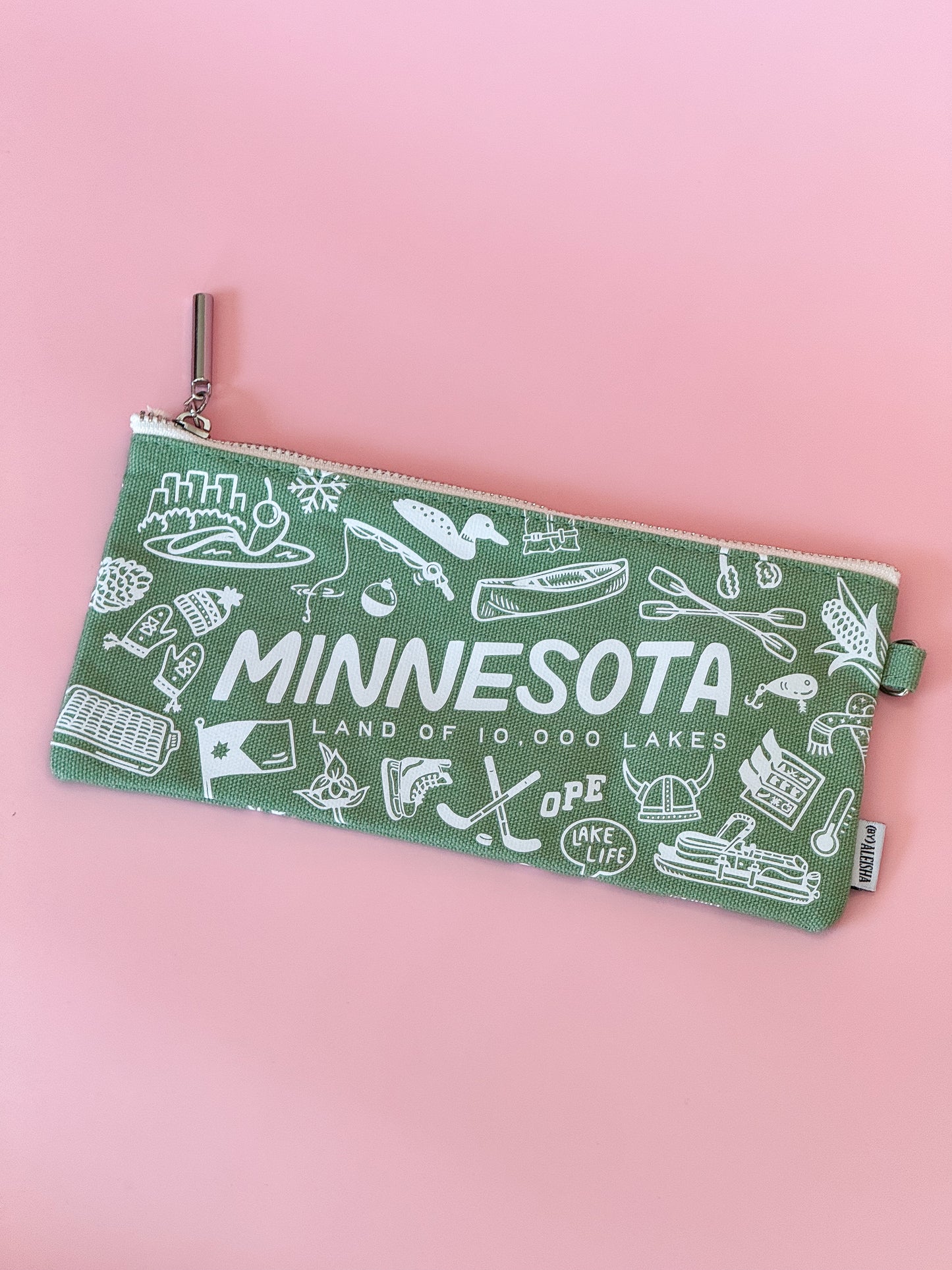 Minnesota Icons Pencil Pouch