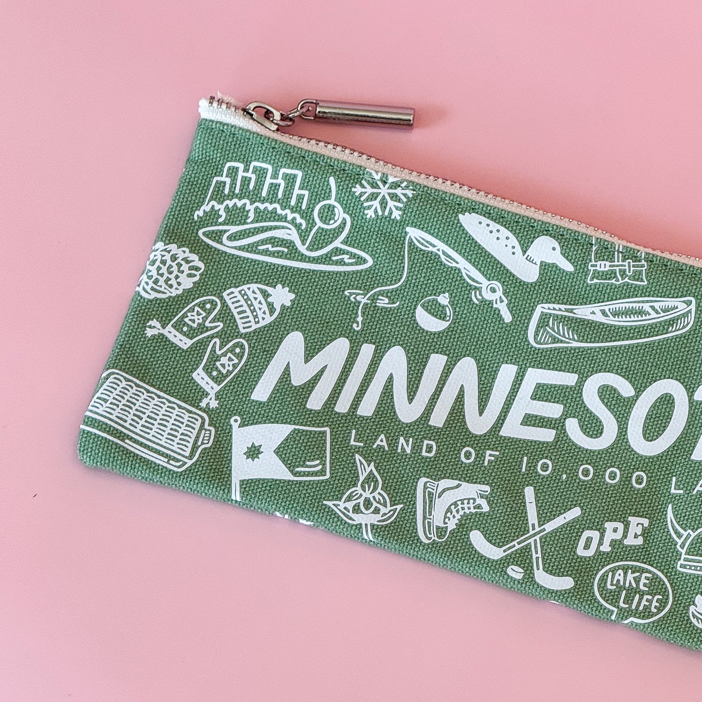 Minnesota Icons Pencil Pouch