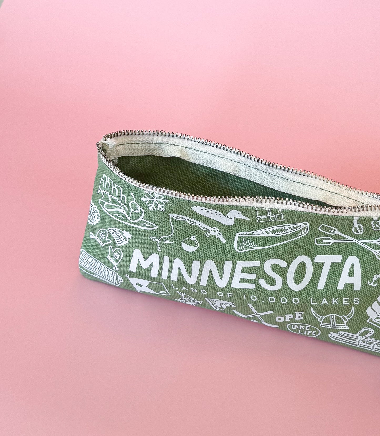 Minnesota Icons Pencil Pouch