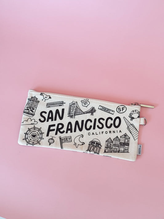 San Francisco Icons Pencil Pouch