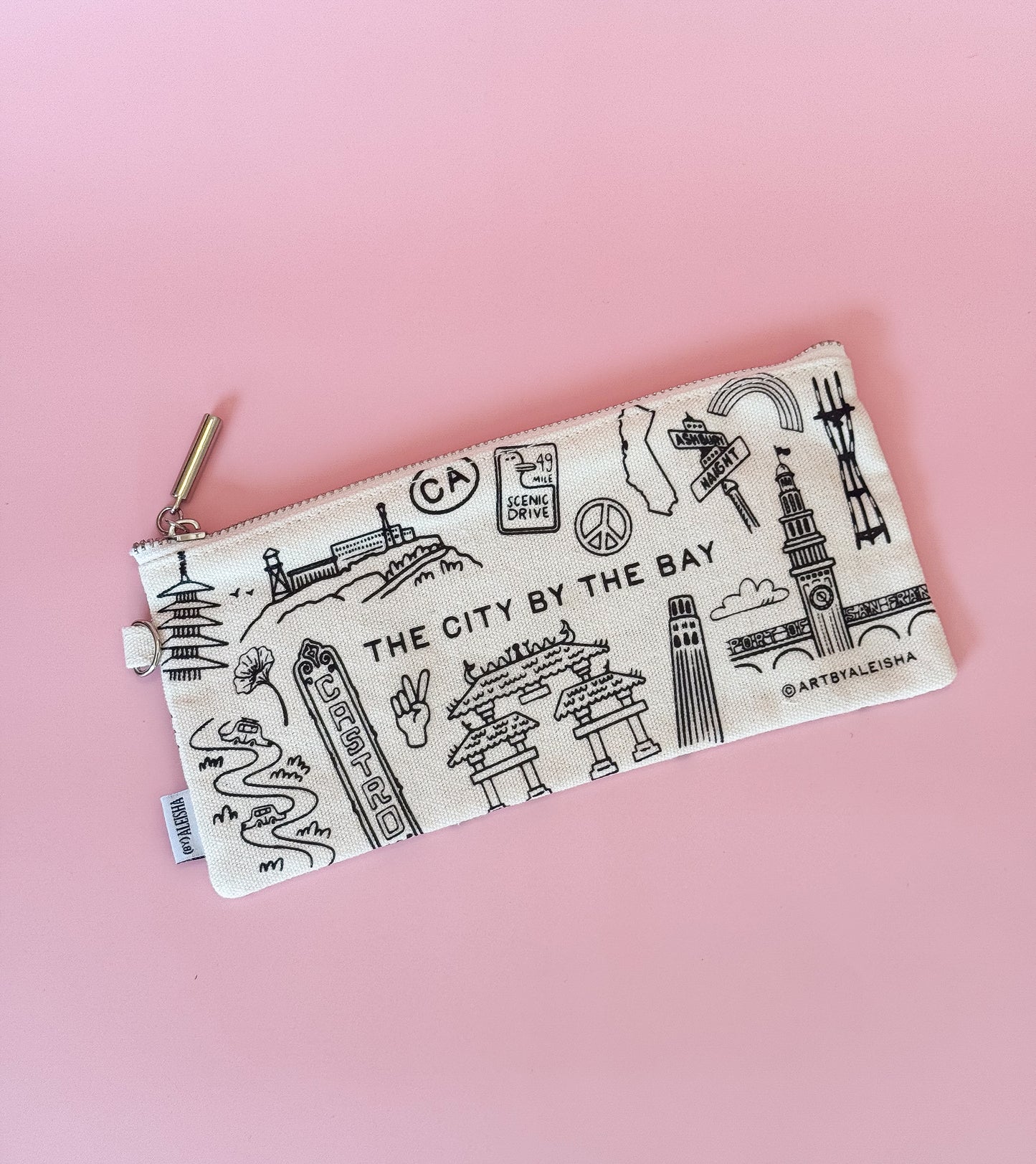San Francisco Icons Pencil Pouch
