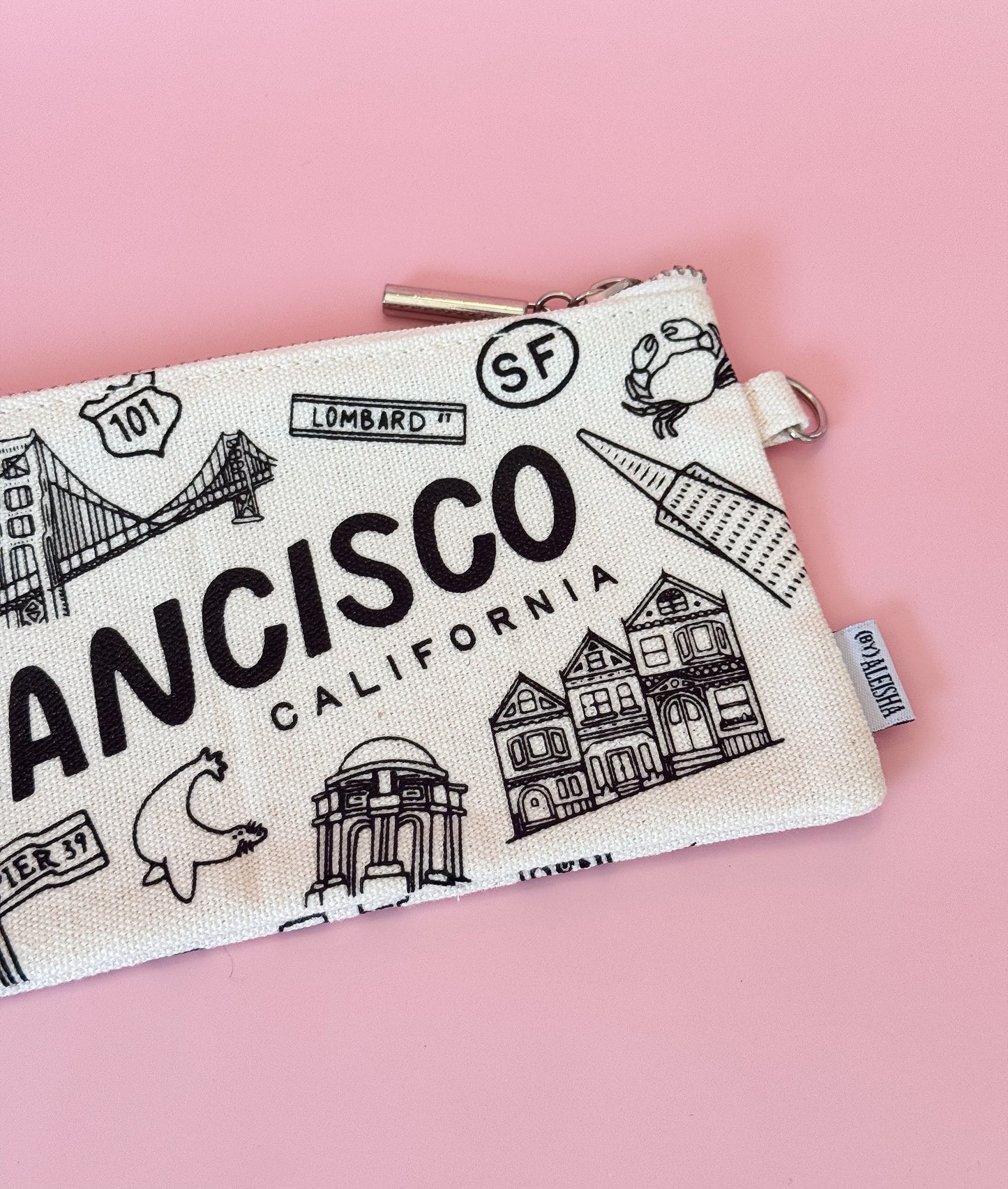 San Francisco Icons Pencil Pouch