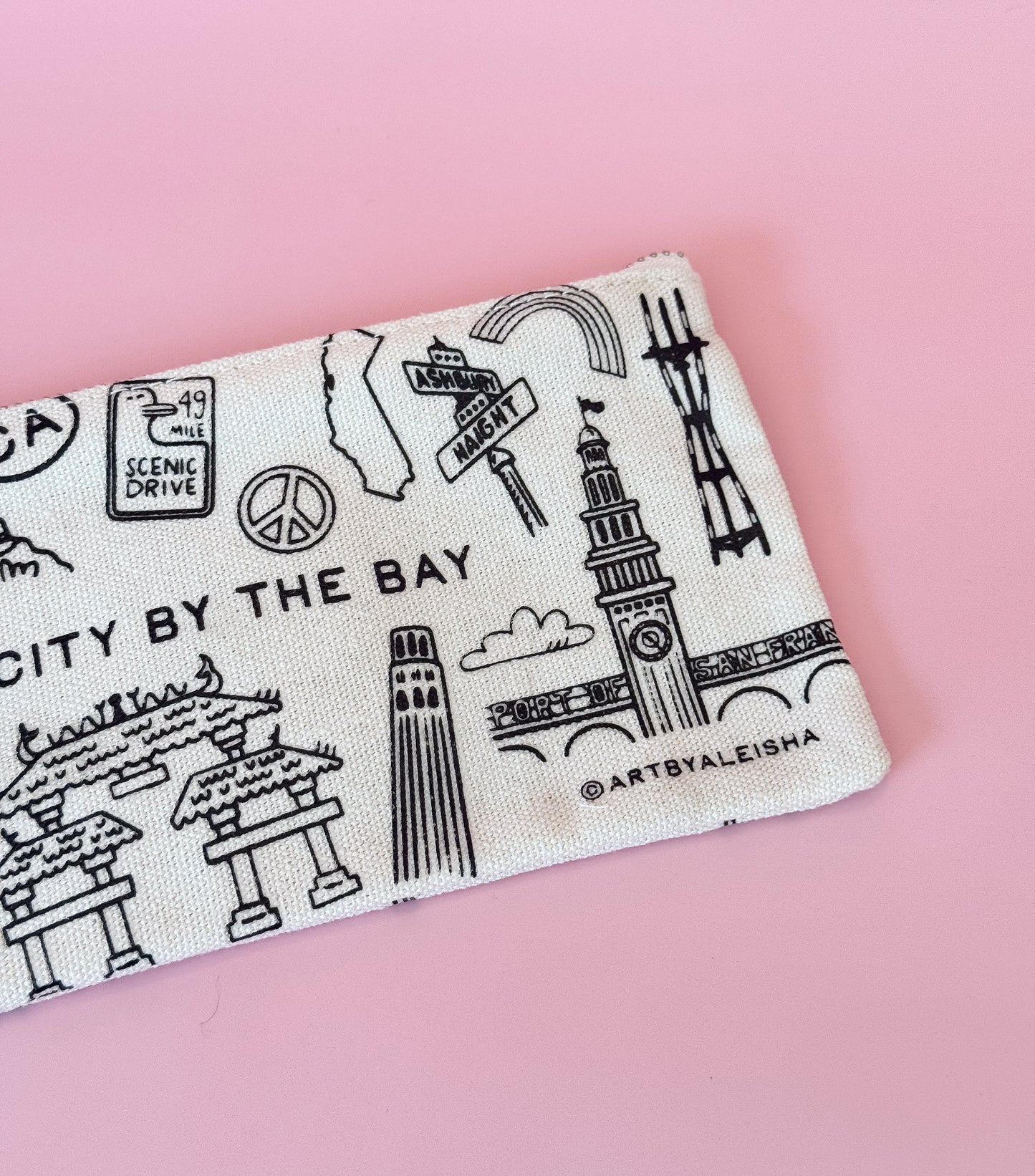 San Francisco Icons Pencil Pouch