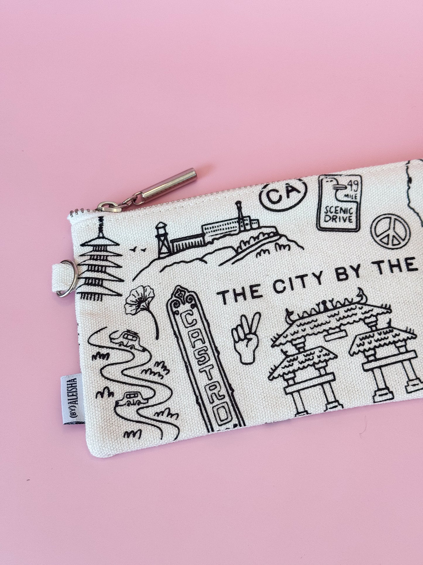 San Francisco Icons Pencil Pouch
