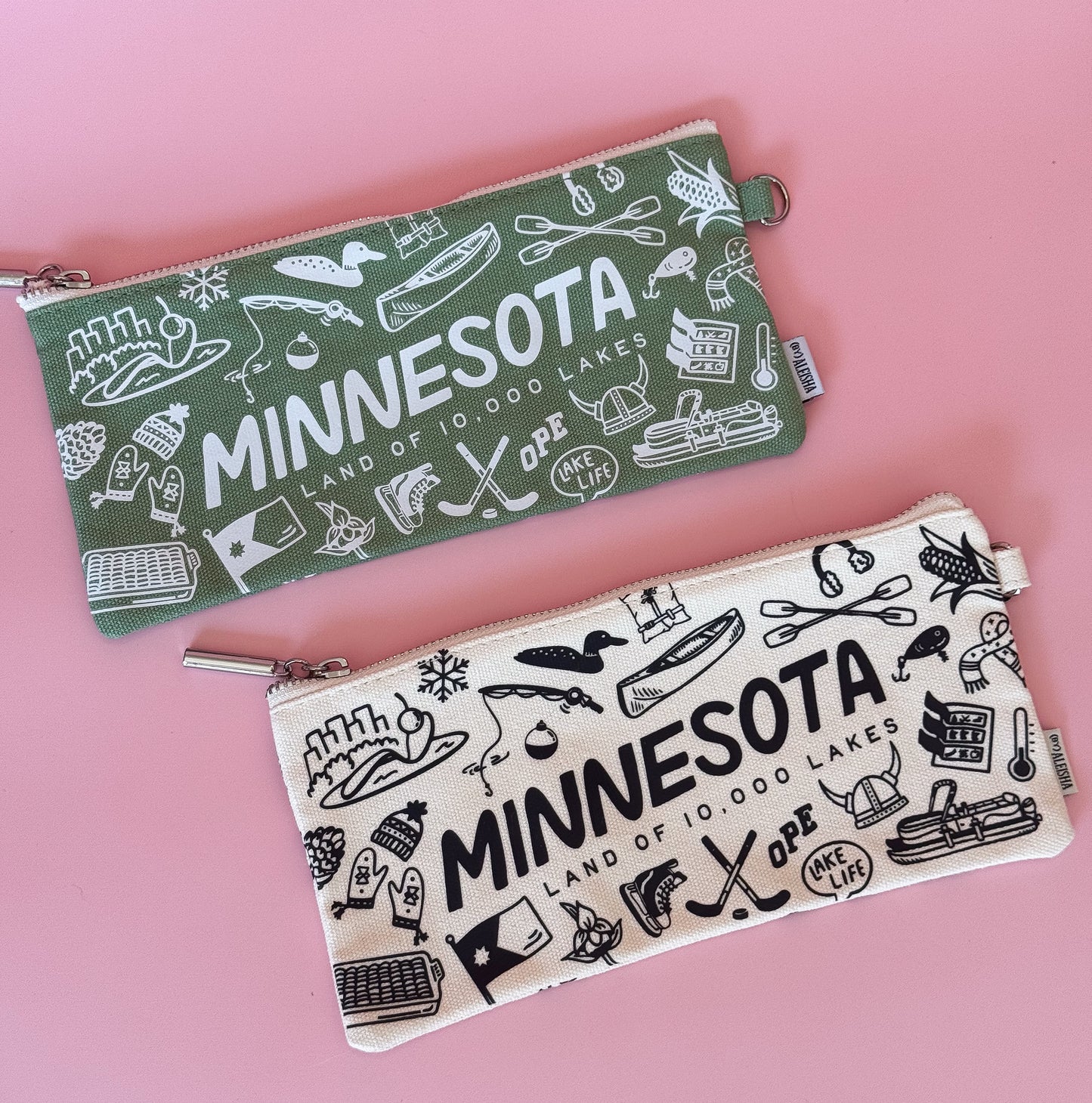 Minnesota Icons Pencil Pouch