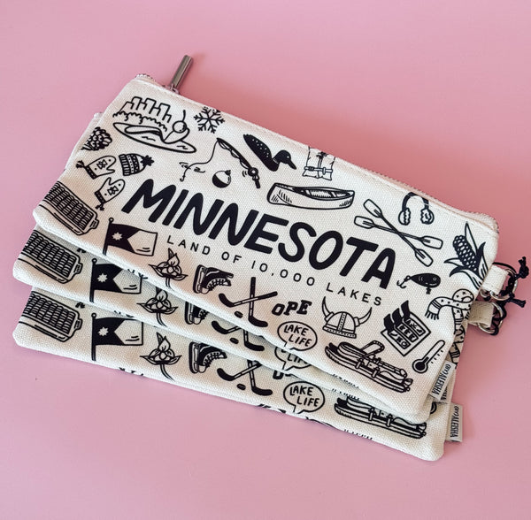 Minnesota Icons Pencil Pouch