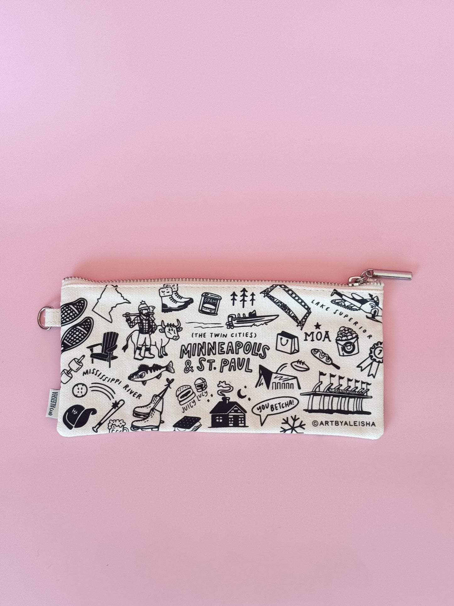 Minnesota Icons Pencil Pouch
