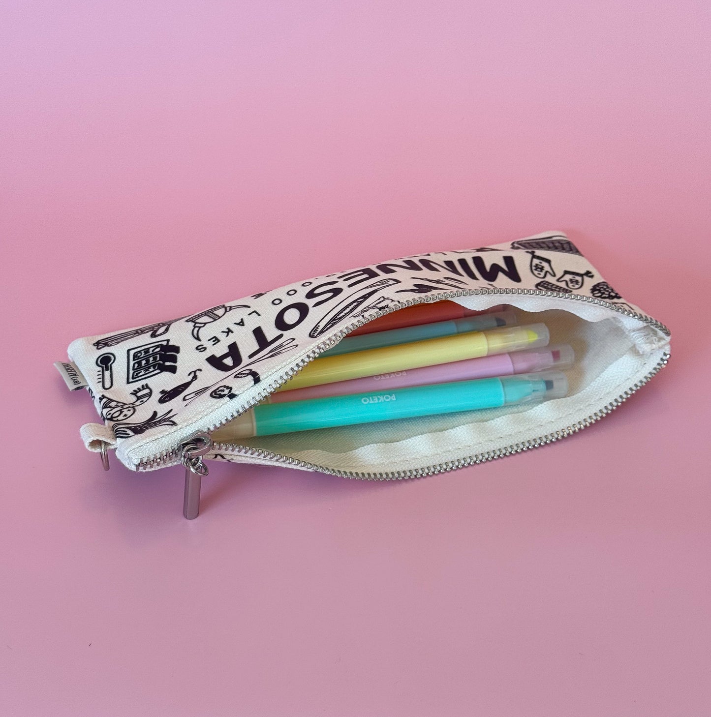 Minnesota Icons Pencil Pouch