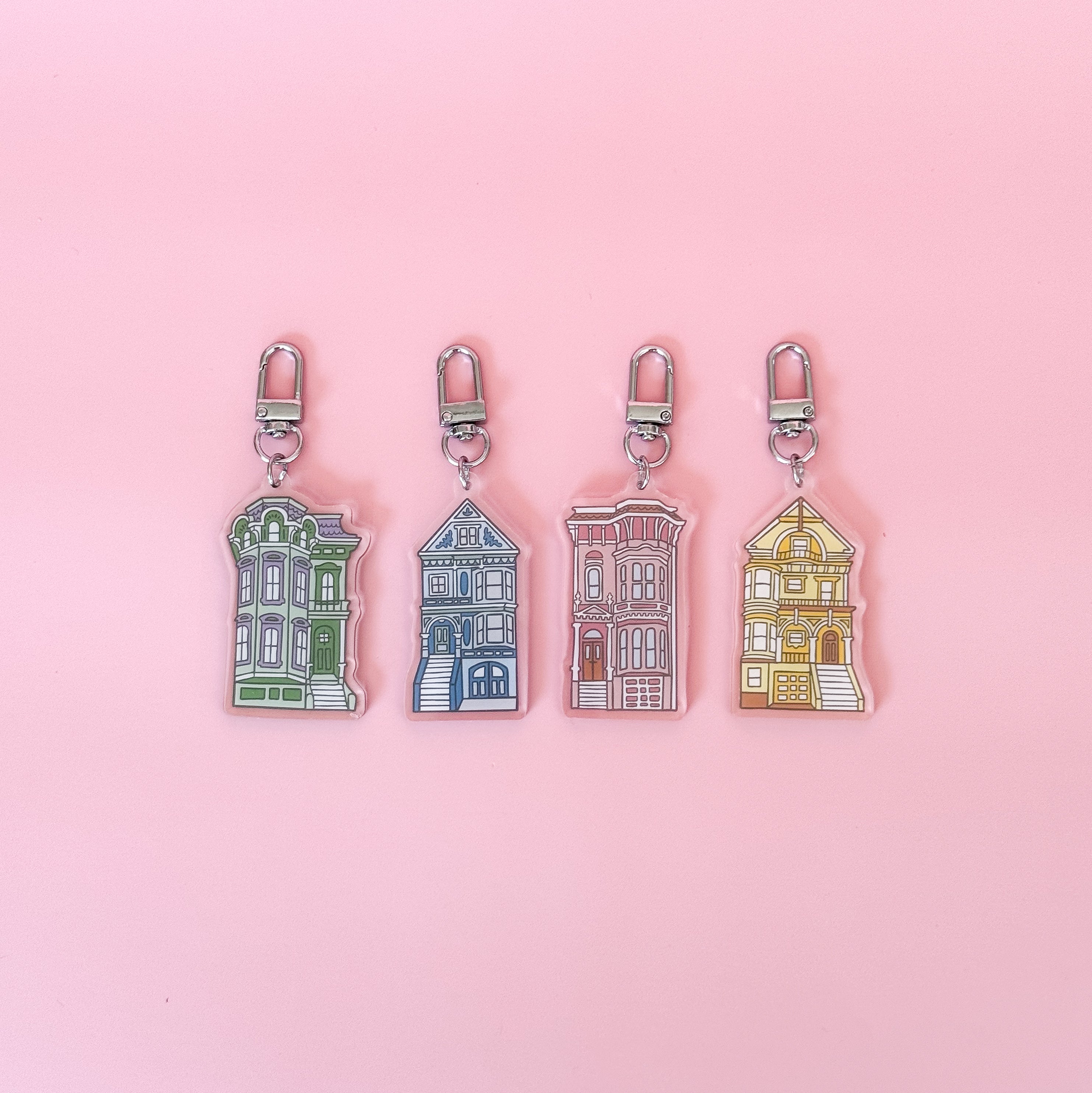 Painted Lady Keychain – (BY) ALEISHA