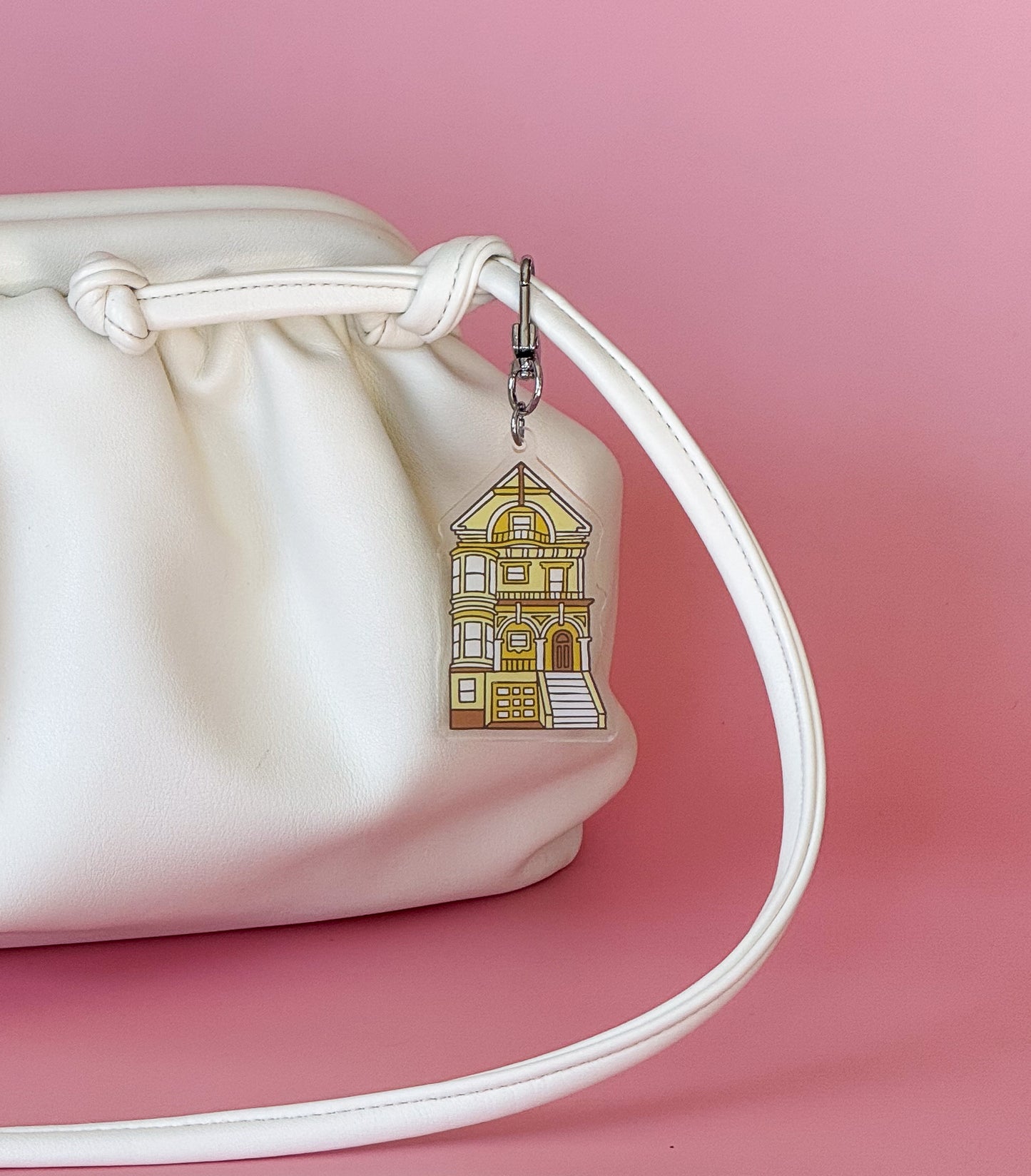 Painted Lady Keychain