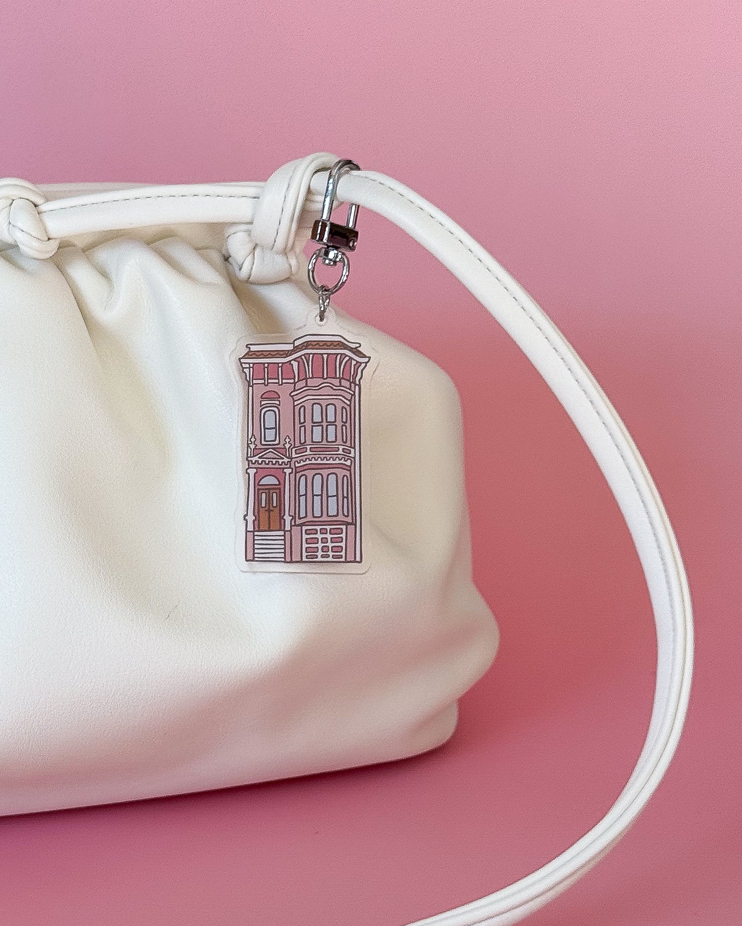 Painted Lady Keychain