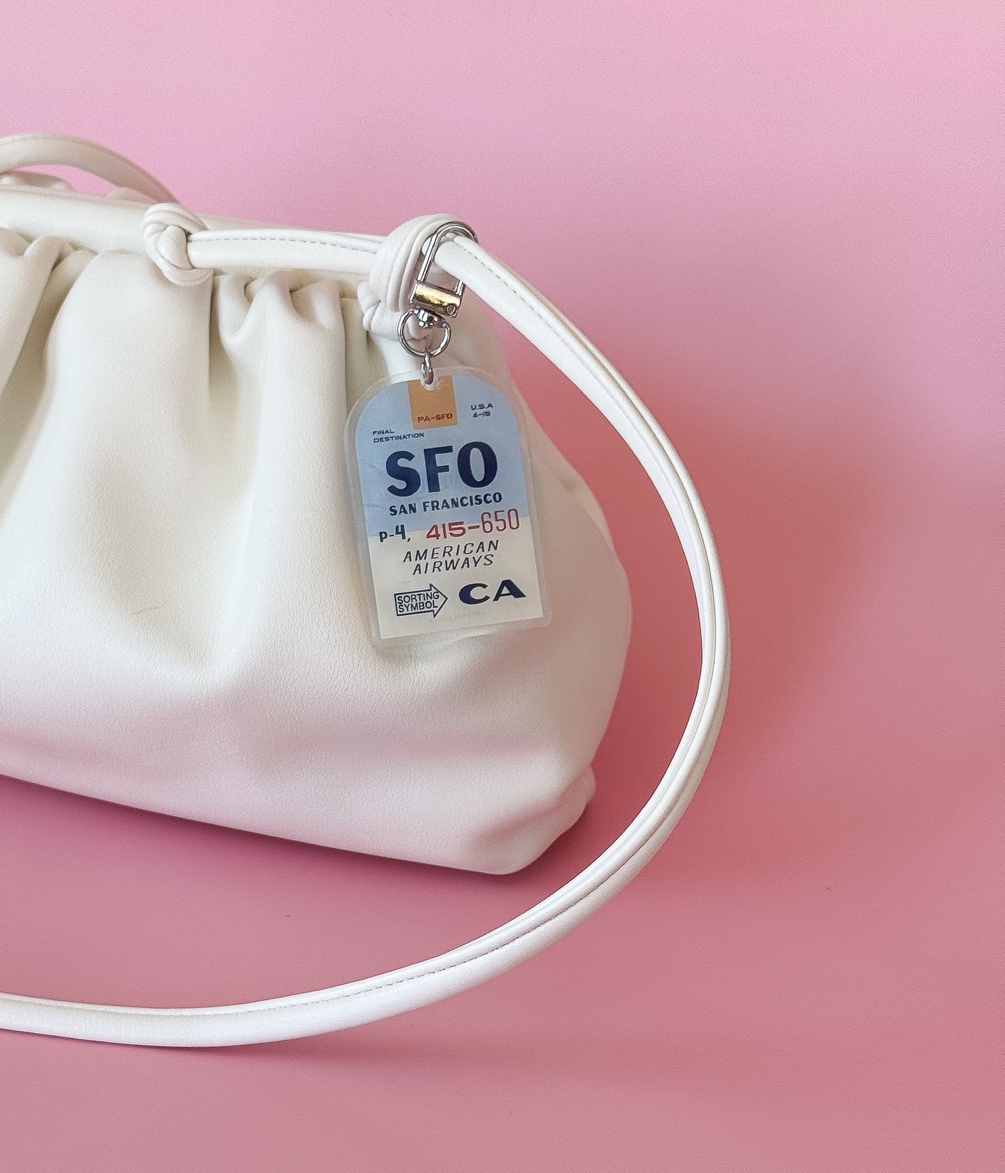 SFO Luggage Tag Keychain