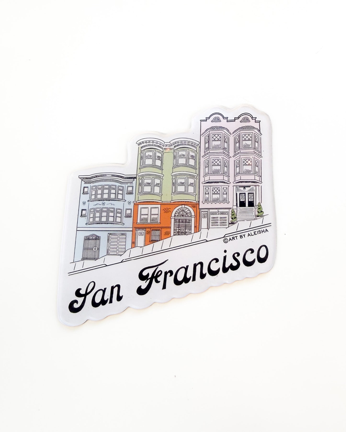 Home Sweet San Francisco Acrylic Magnet