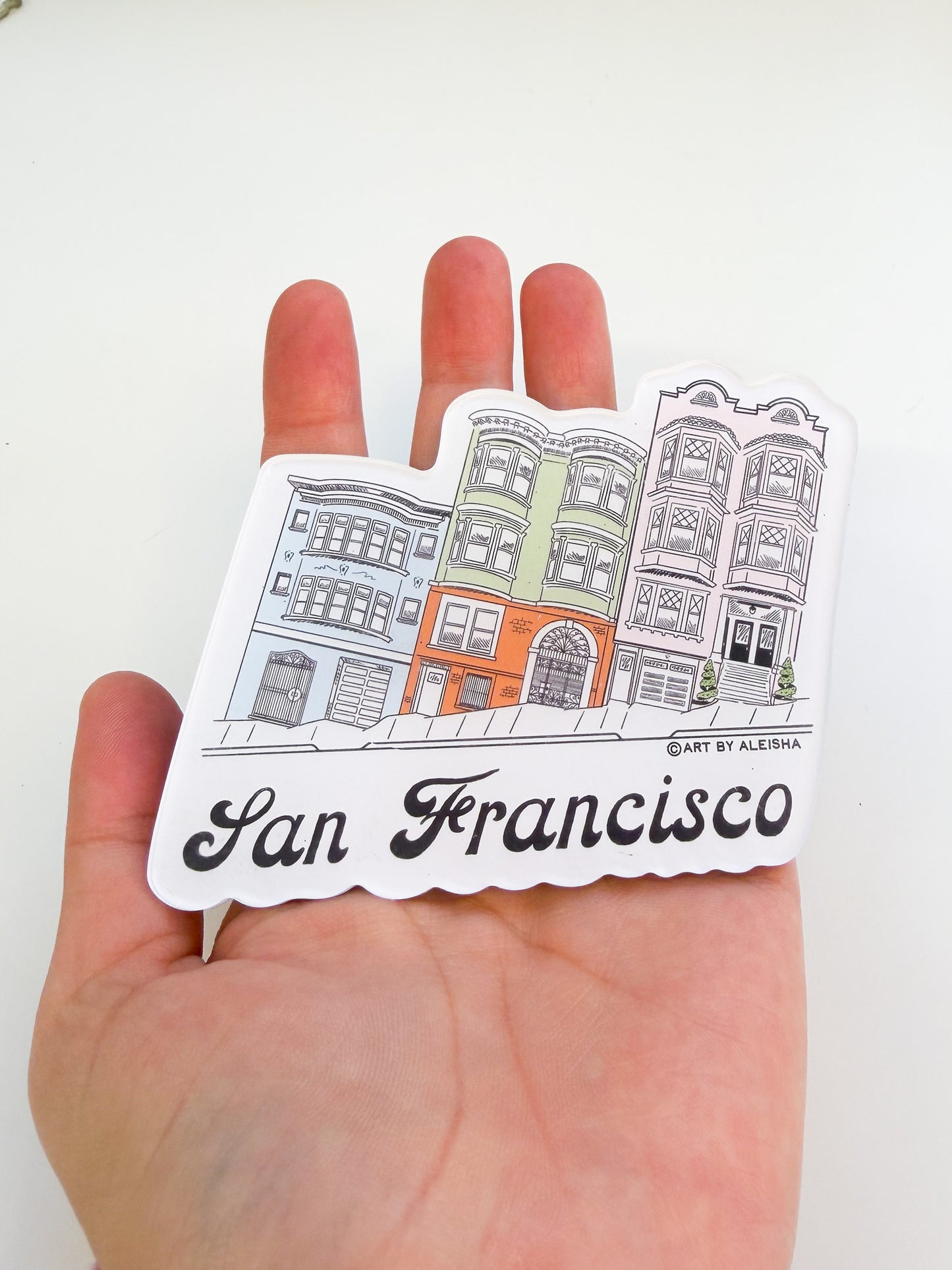 Home Sweet San Francisco Acrylic Magnet