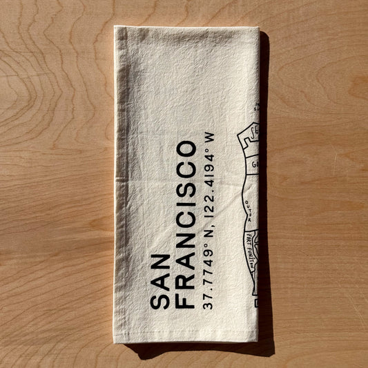 San Francisco Tea Towel