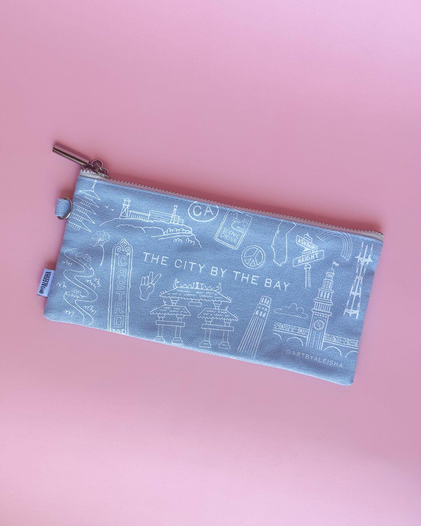 San Francisco Icons Canvas Pouch