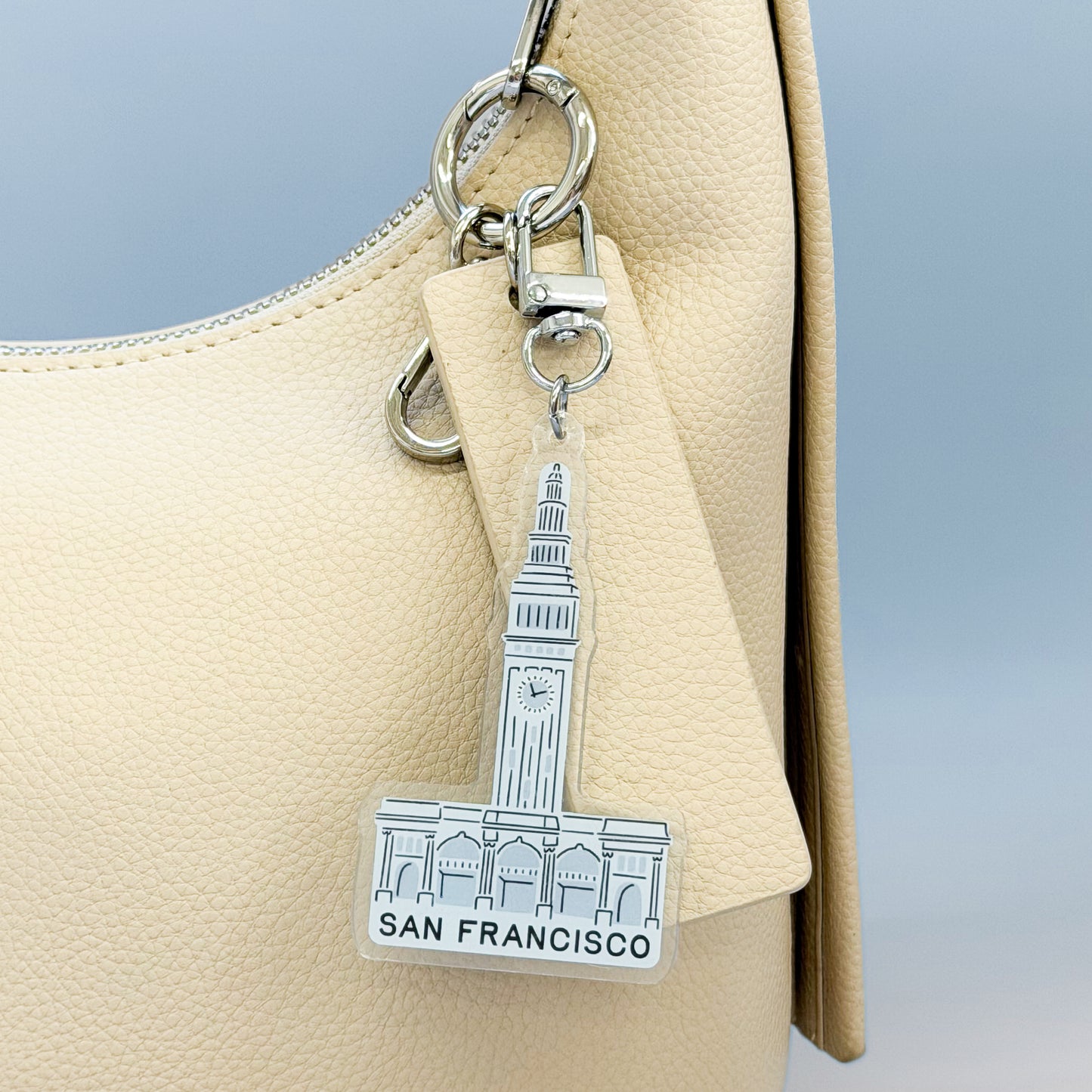 SF Ferry Building Acrylic Keychain