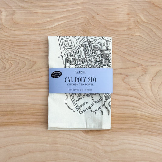 Cal Poly San Luis Obispo Tea Towel