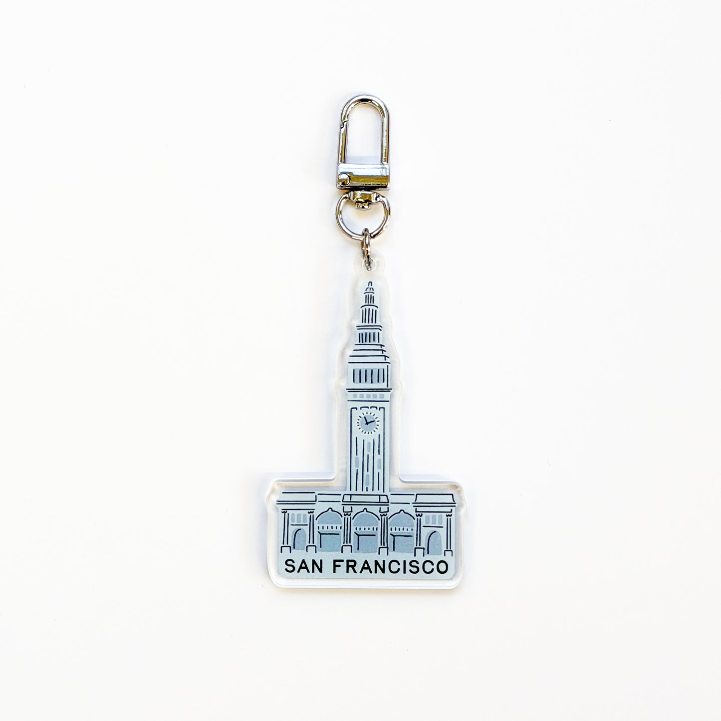 SF Ferry Building Acrylic Keychain