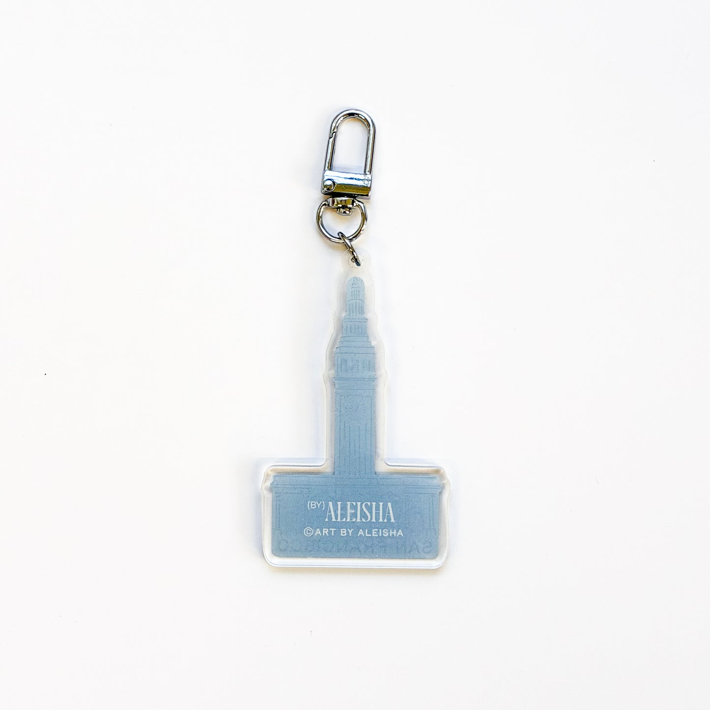 SF Ferry Building Acrylic Keychain