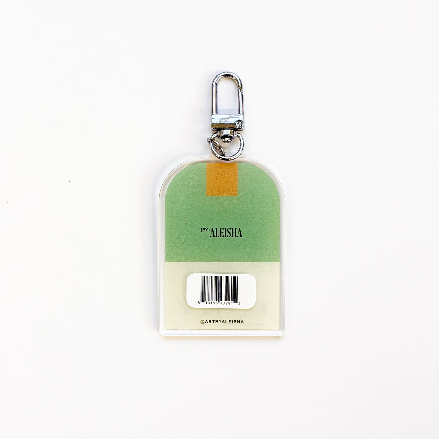 JFK Luggage Tag Acrylic Keychain