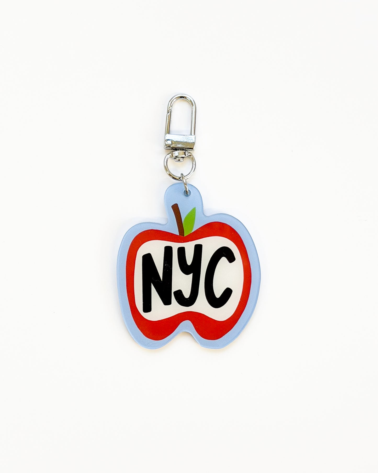 NYC Big Apple Acrylic Keychain