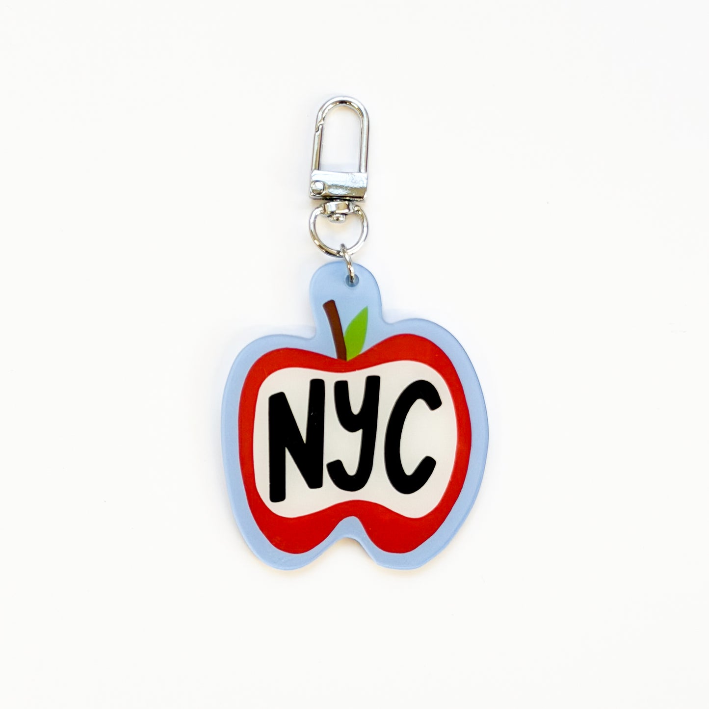 NYC Big Apple Acrylic Keychain
