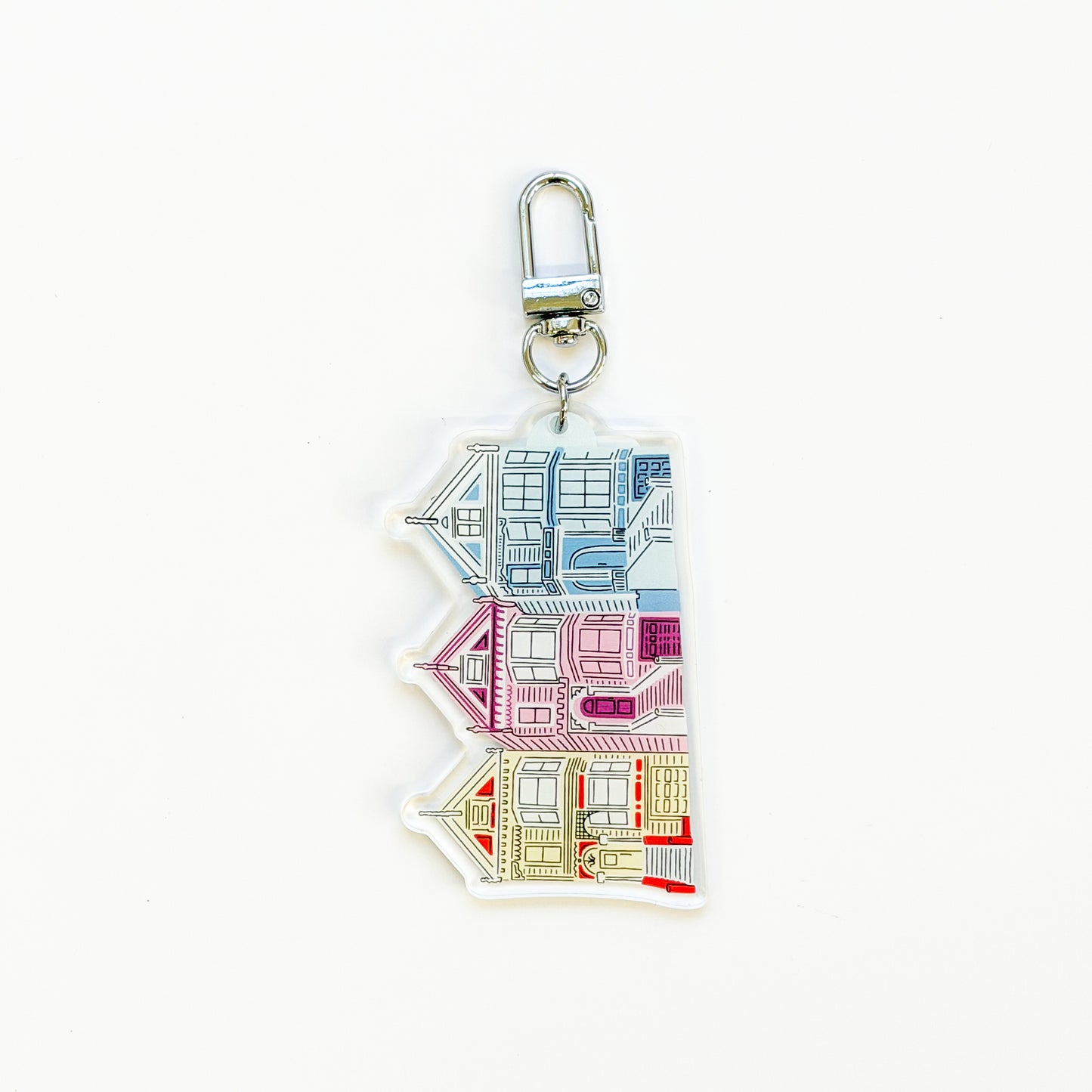 Painted Ladies Acrylic Keychain