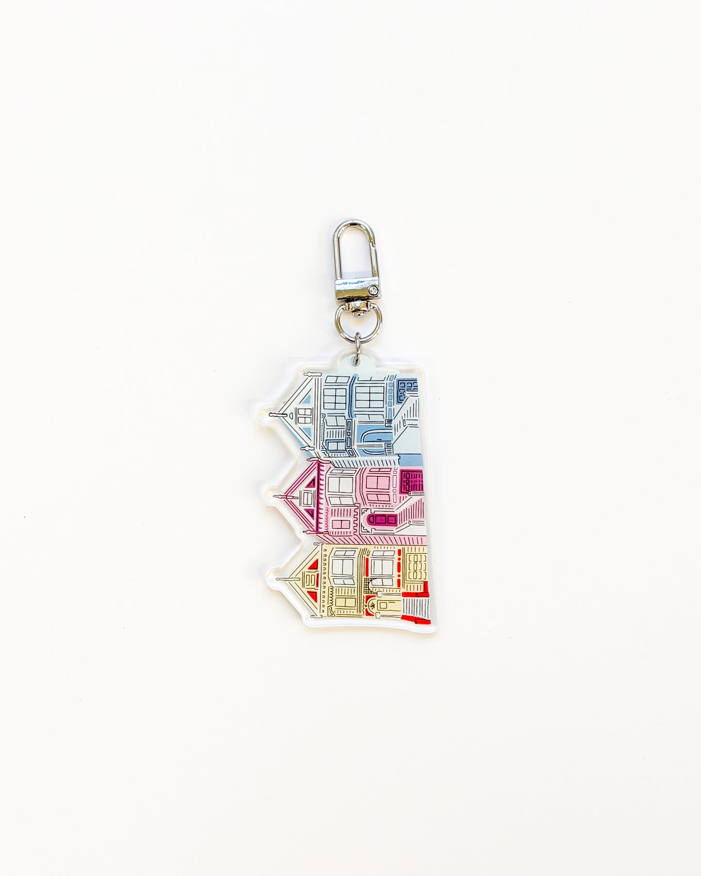 Painted Ladies Acrylic Keychain